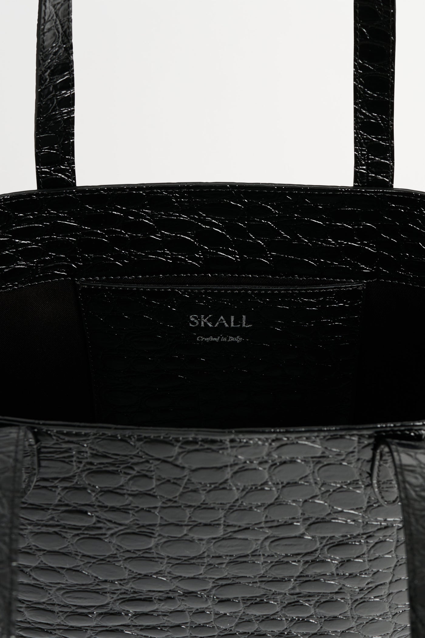 Skall Studio Medium city tote Tote Croco black
