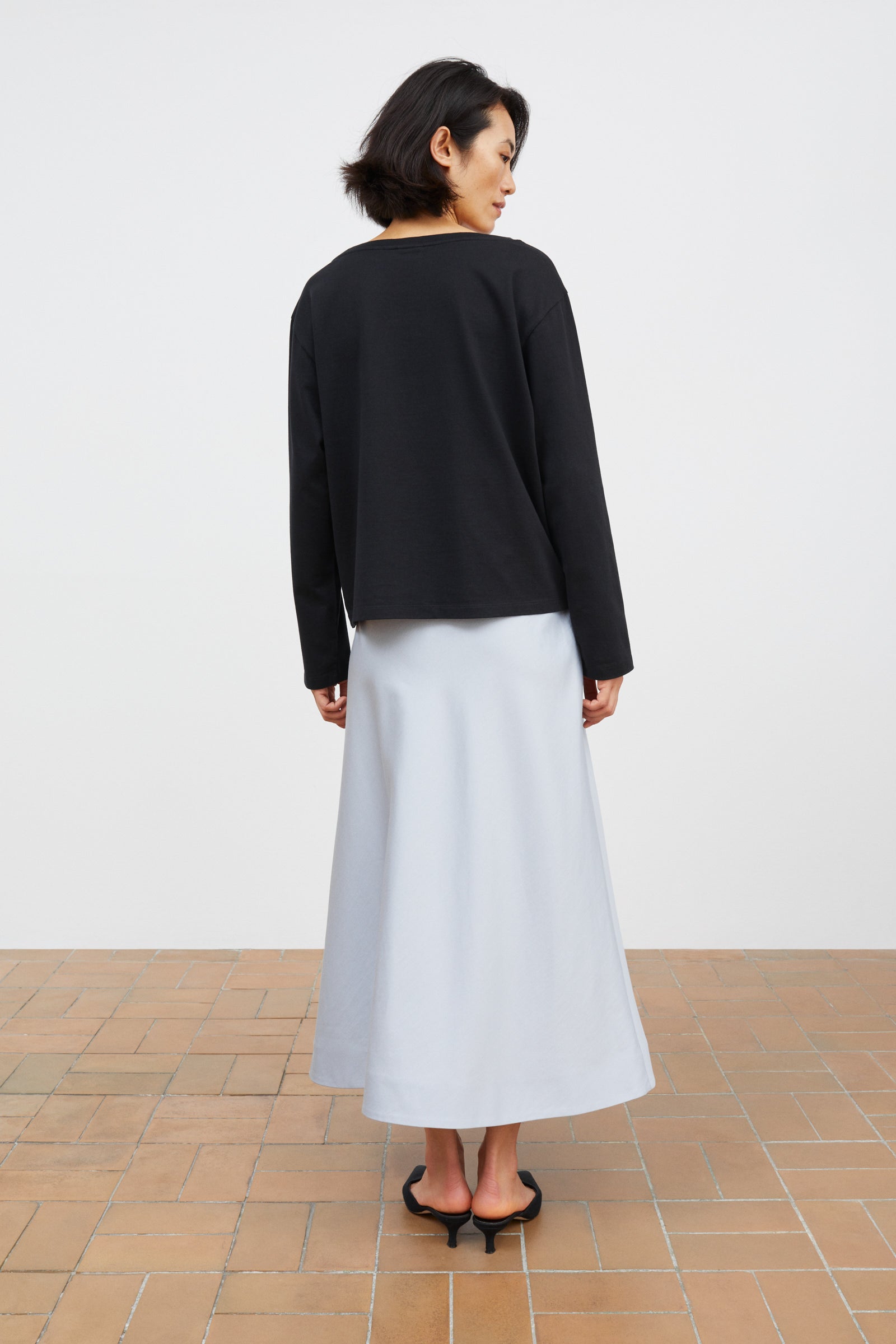 Skall Studio Mila skirt Skirt Dusty blue