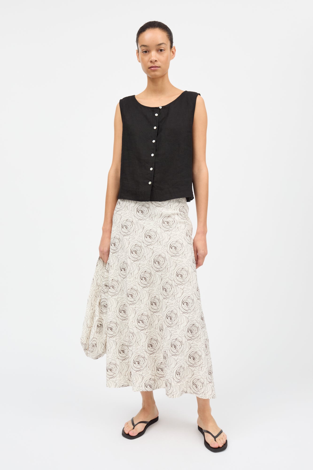 Skall Studio Mila skirt Skirt Ecru