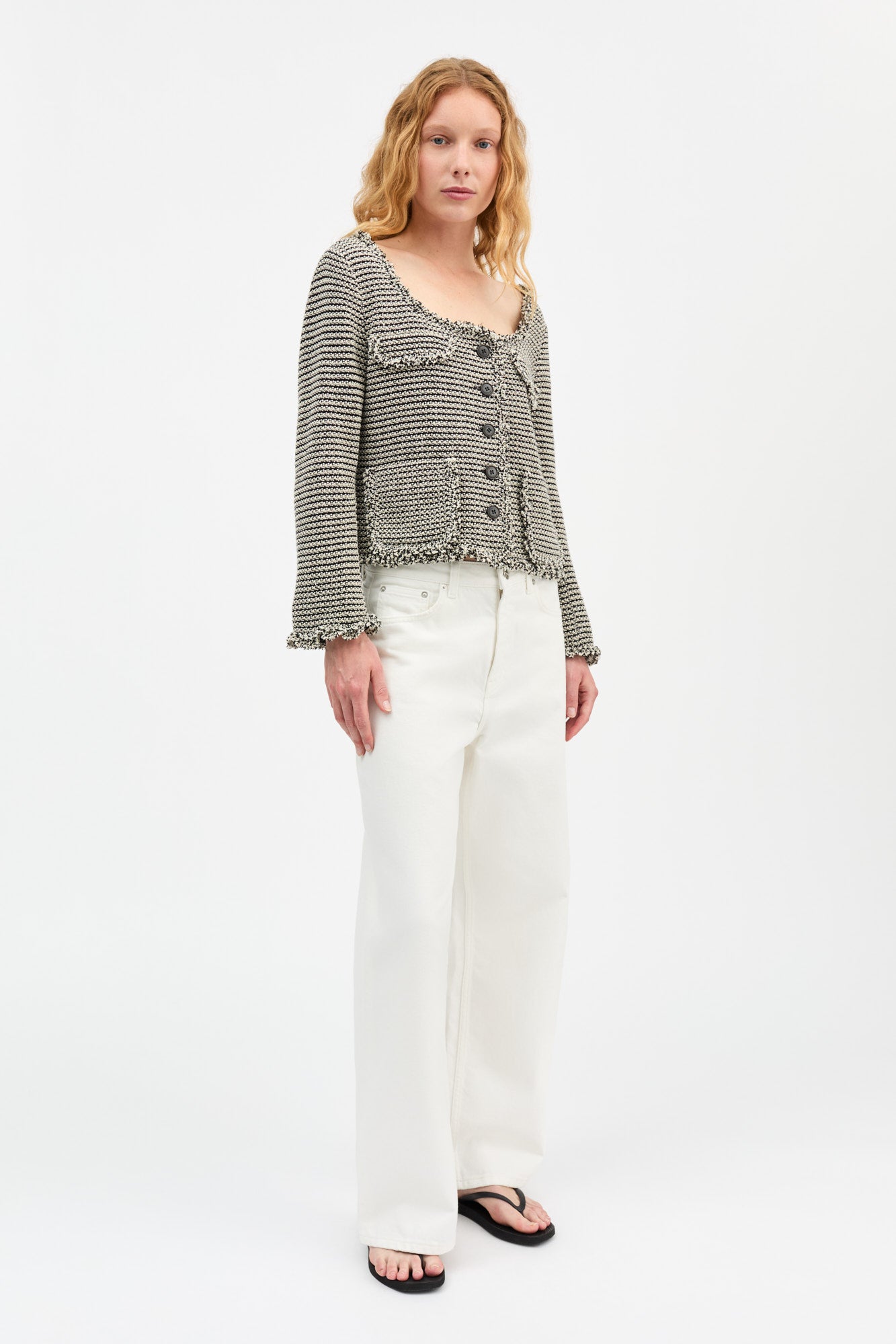 Skall Studio Minnah jacket Jacket Natural/Black