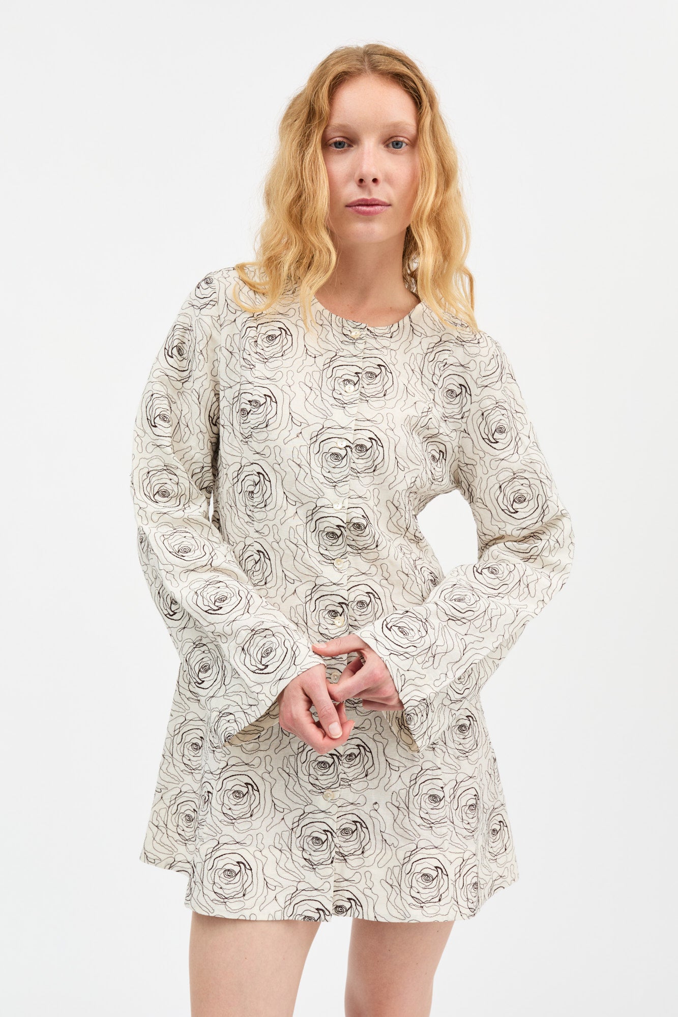 Skall Studio Mollie dress Dress Ecru