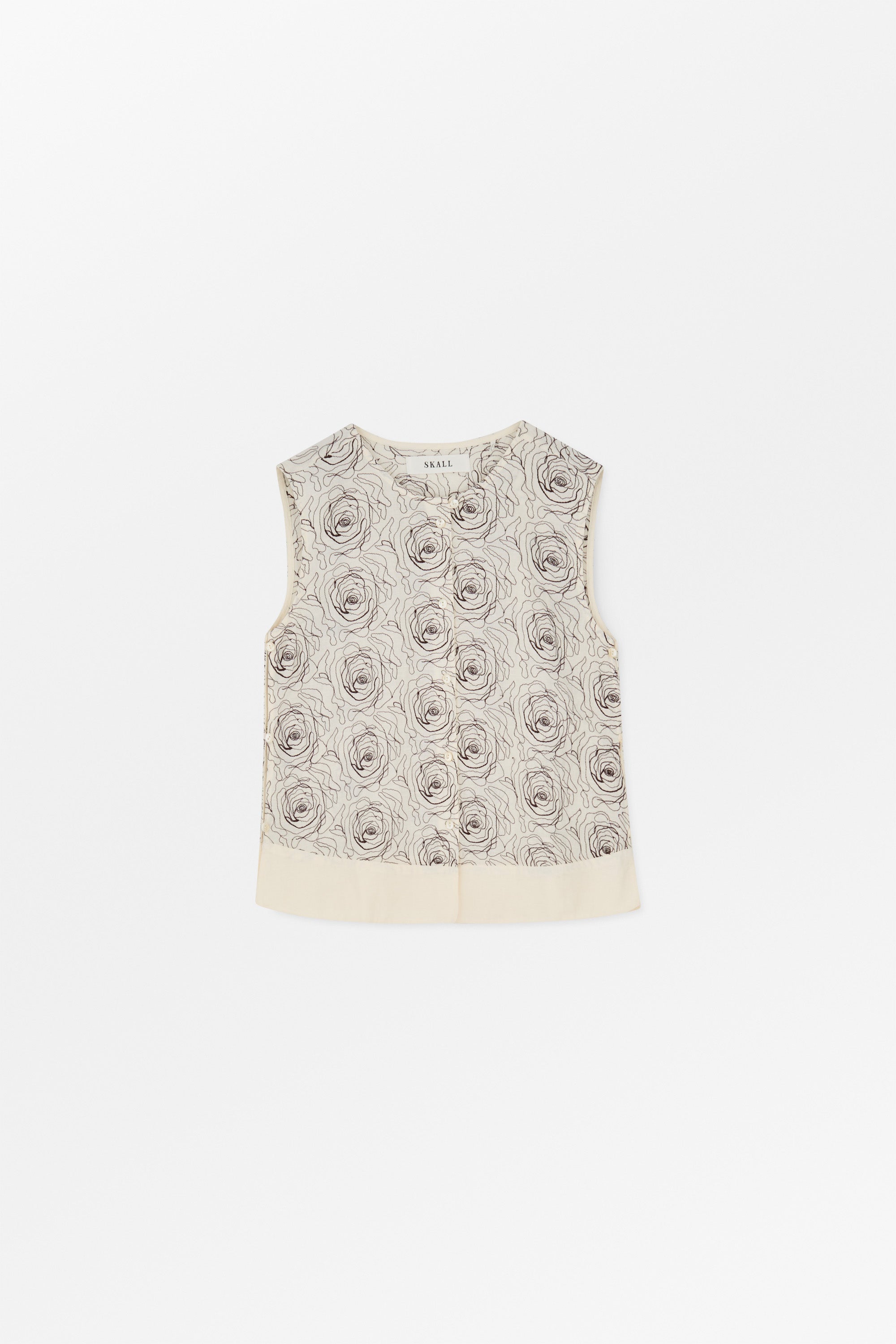 Skall Studio Mollie top Top Ecru