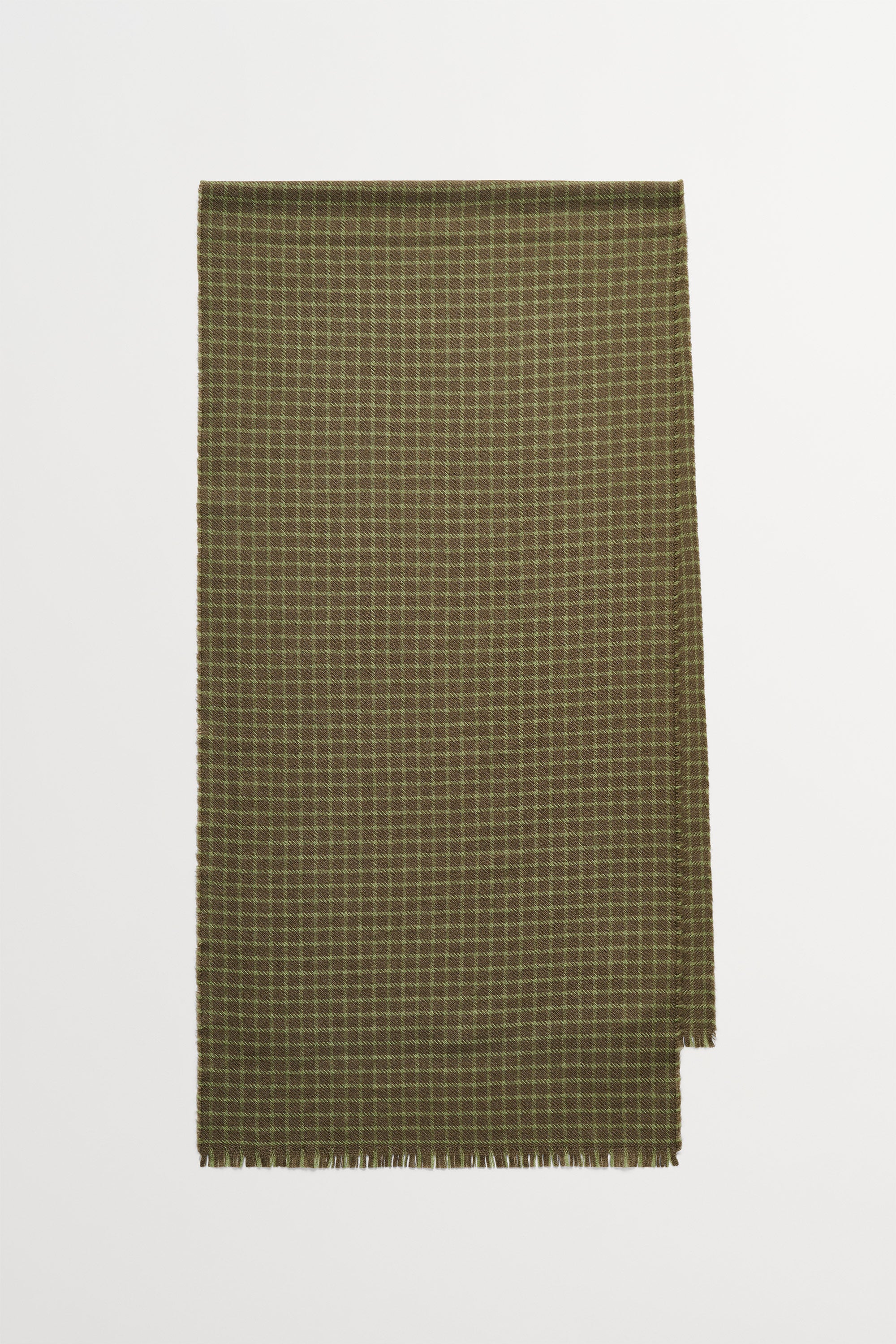 Skall Studio Nadelle scarf Scarf Brown/Green check