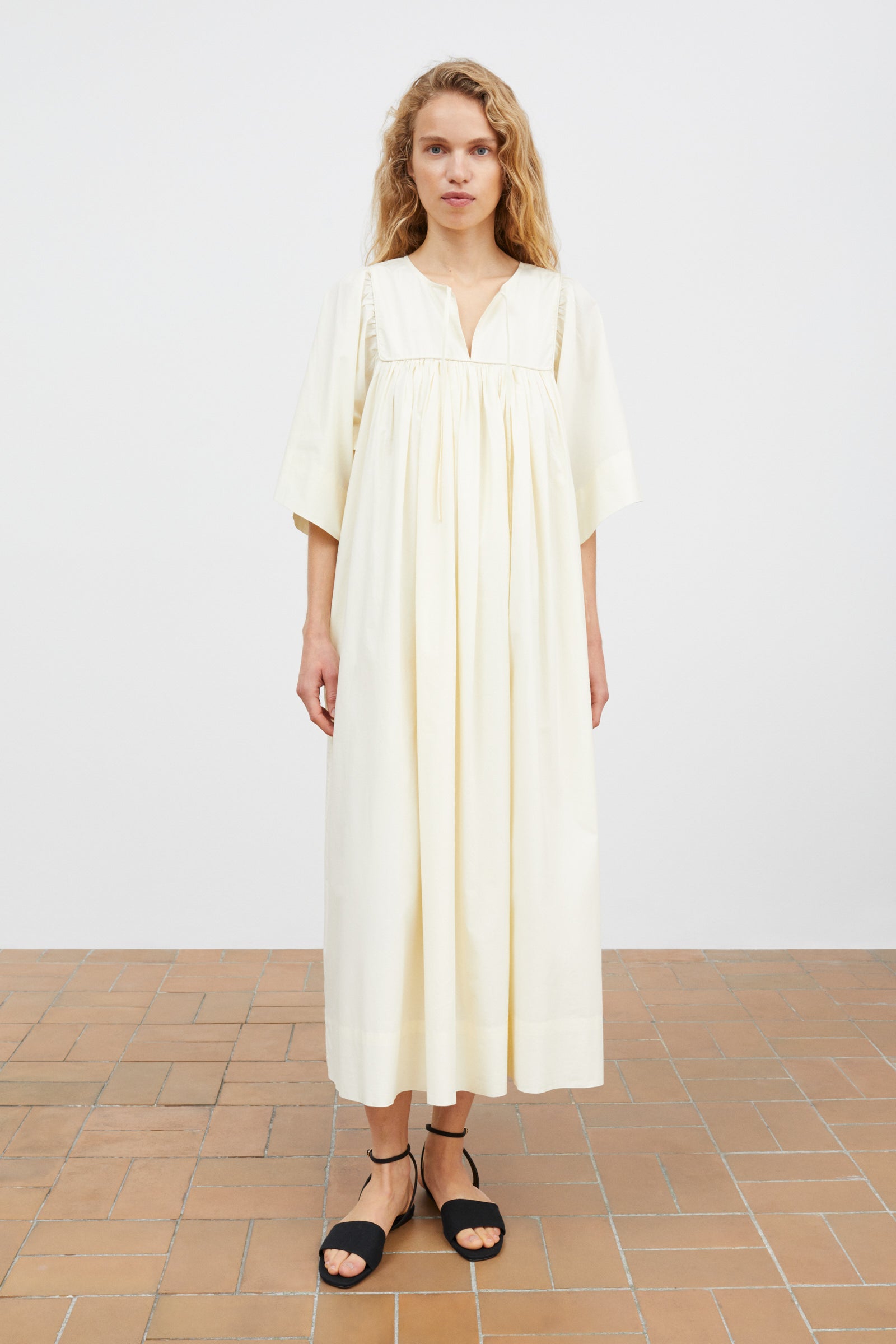 Skall Studio Nadja summer dress Dress Buttermilk