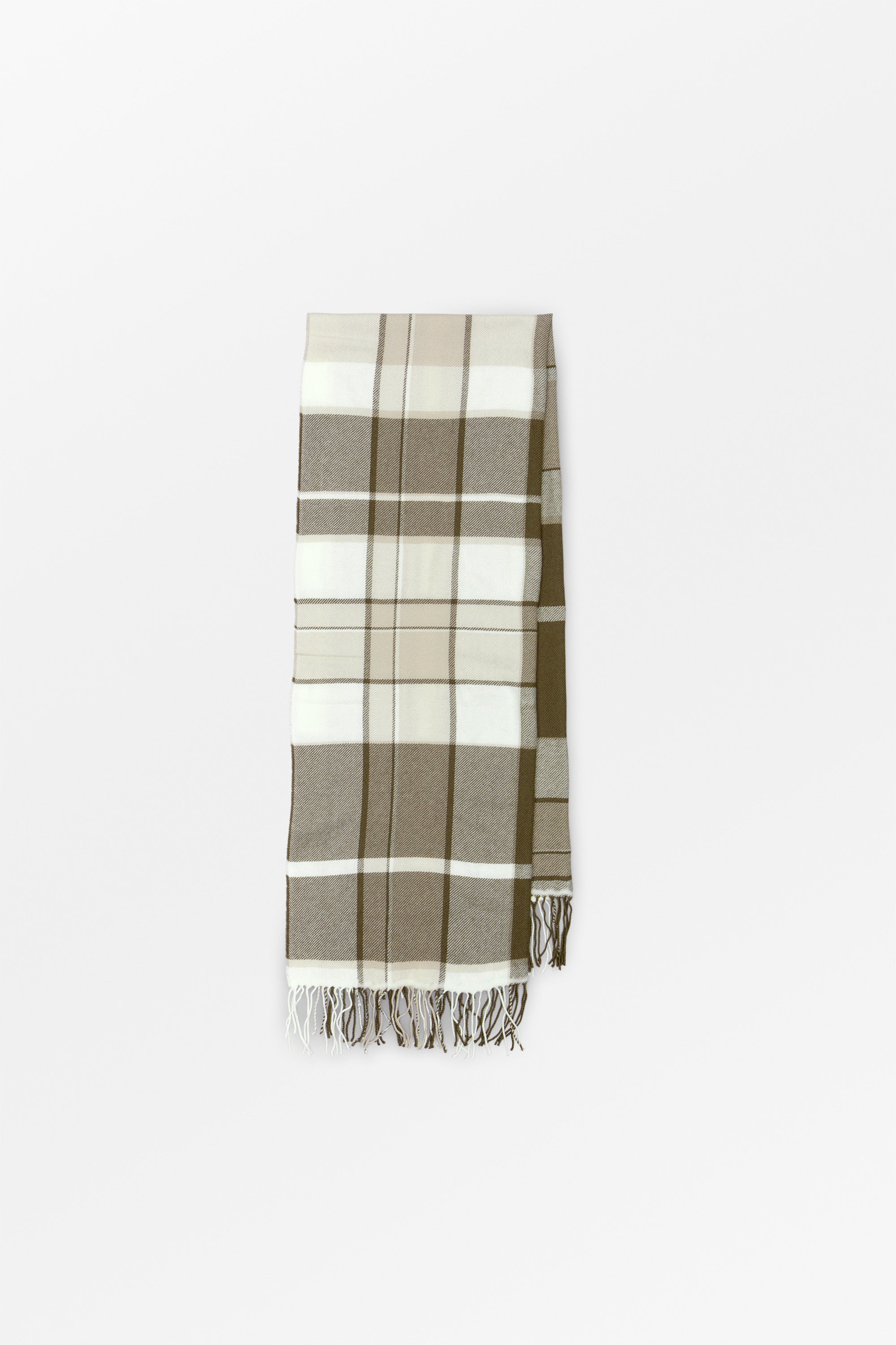 Skall Studio Nelle scarf Scarf Brown/Ecru check