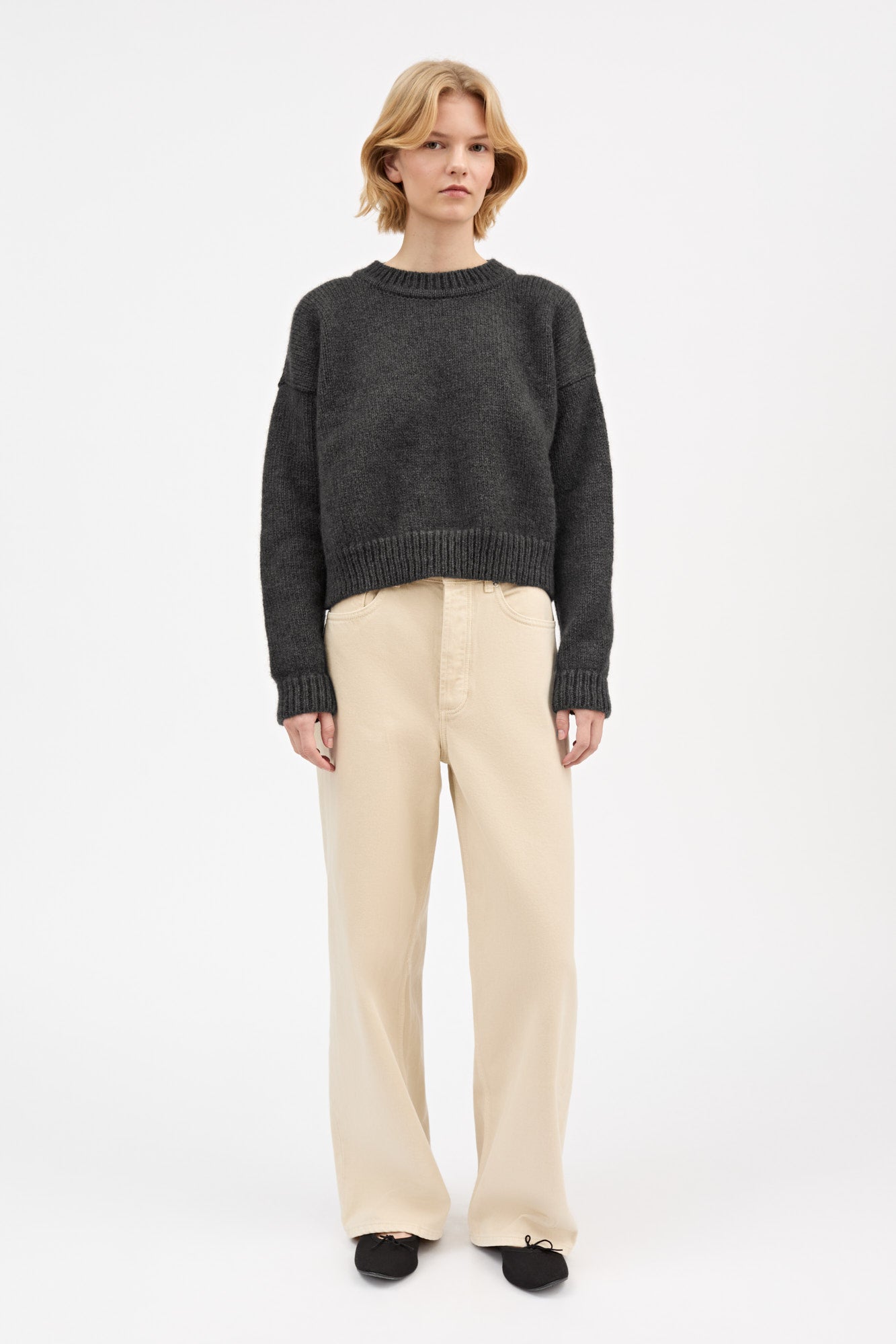 Skall Studio Penny jumper Knit Dark grey