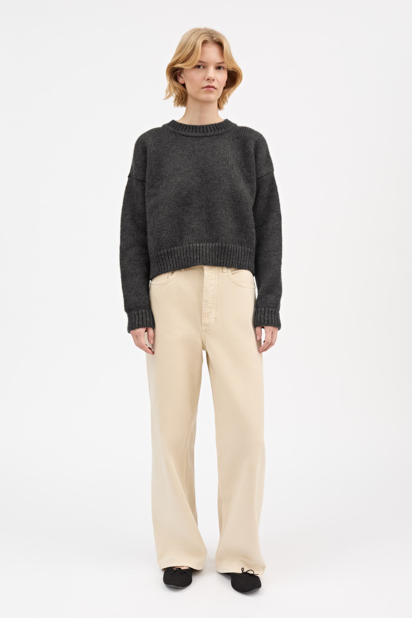 Skall Studio Penny jumper Knit Dark grey