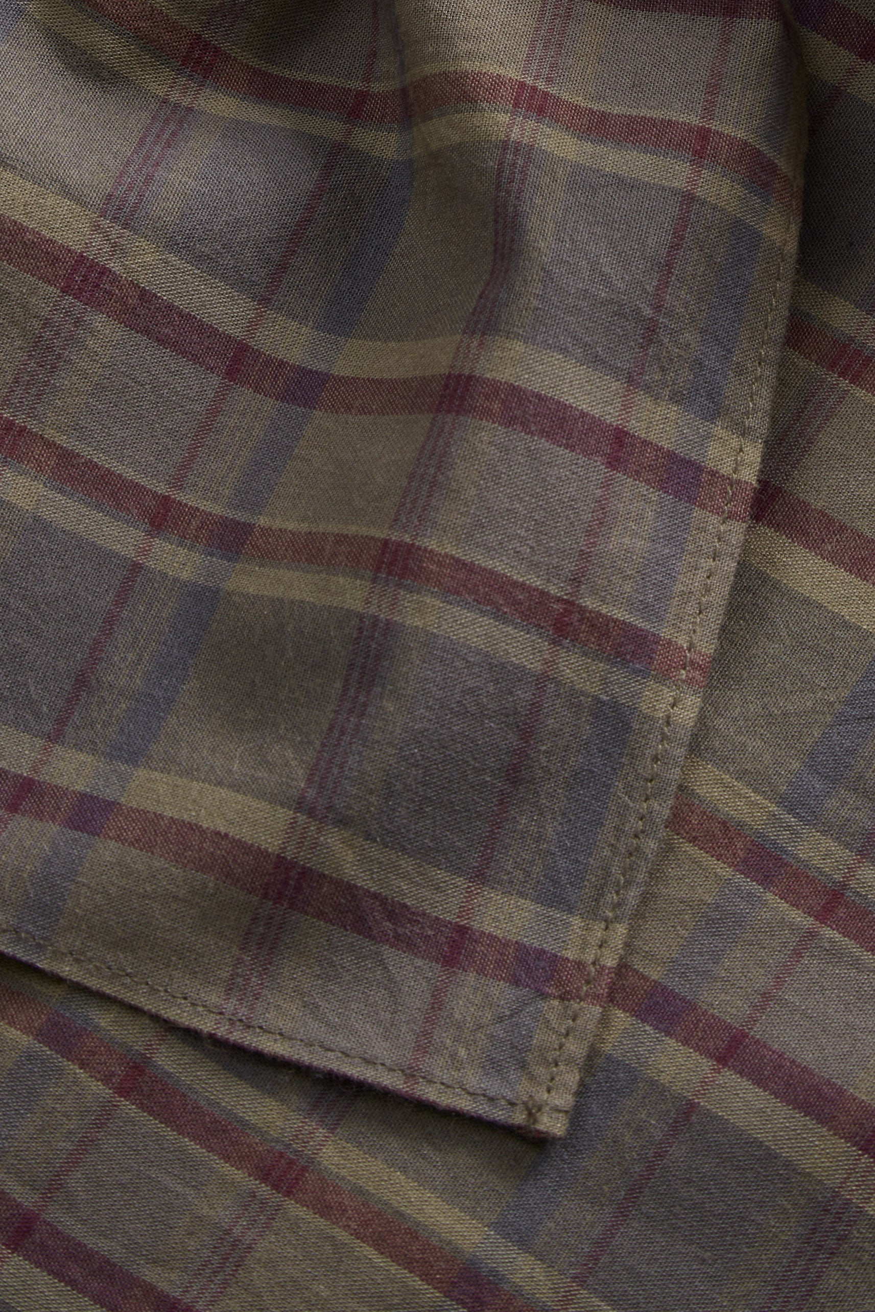 Skall Studio Pluie scarf Scarf Green/Red check