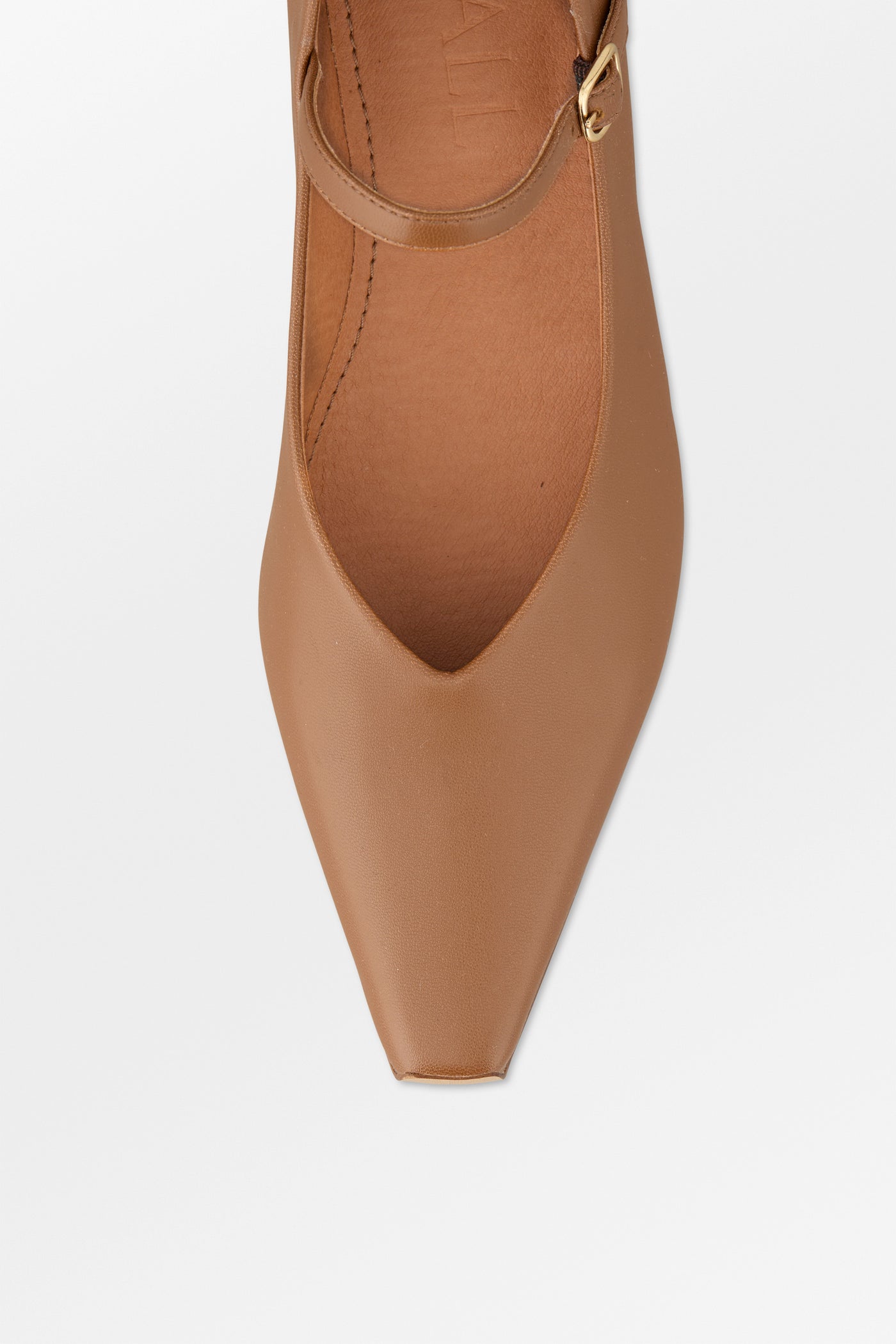 Skall Studio Pointy mary jane Shoes Cognac