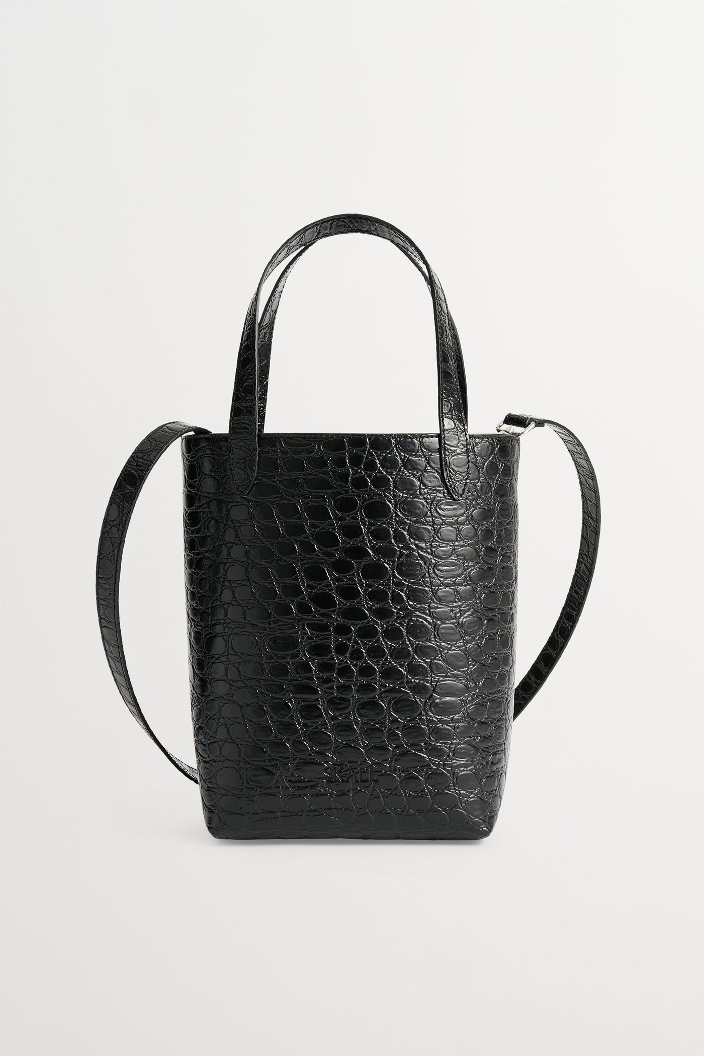 Skall Studio Small city tote Tote Croco black