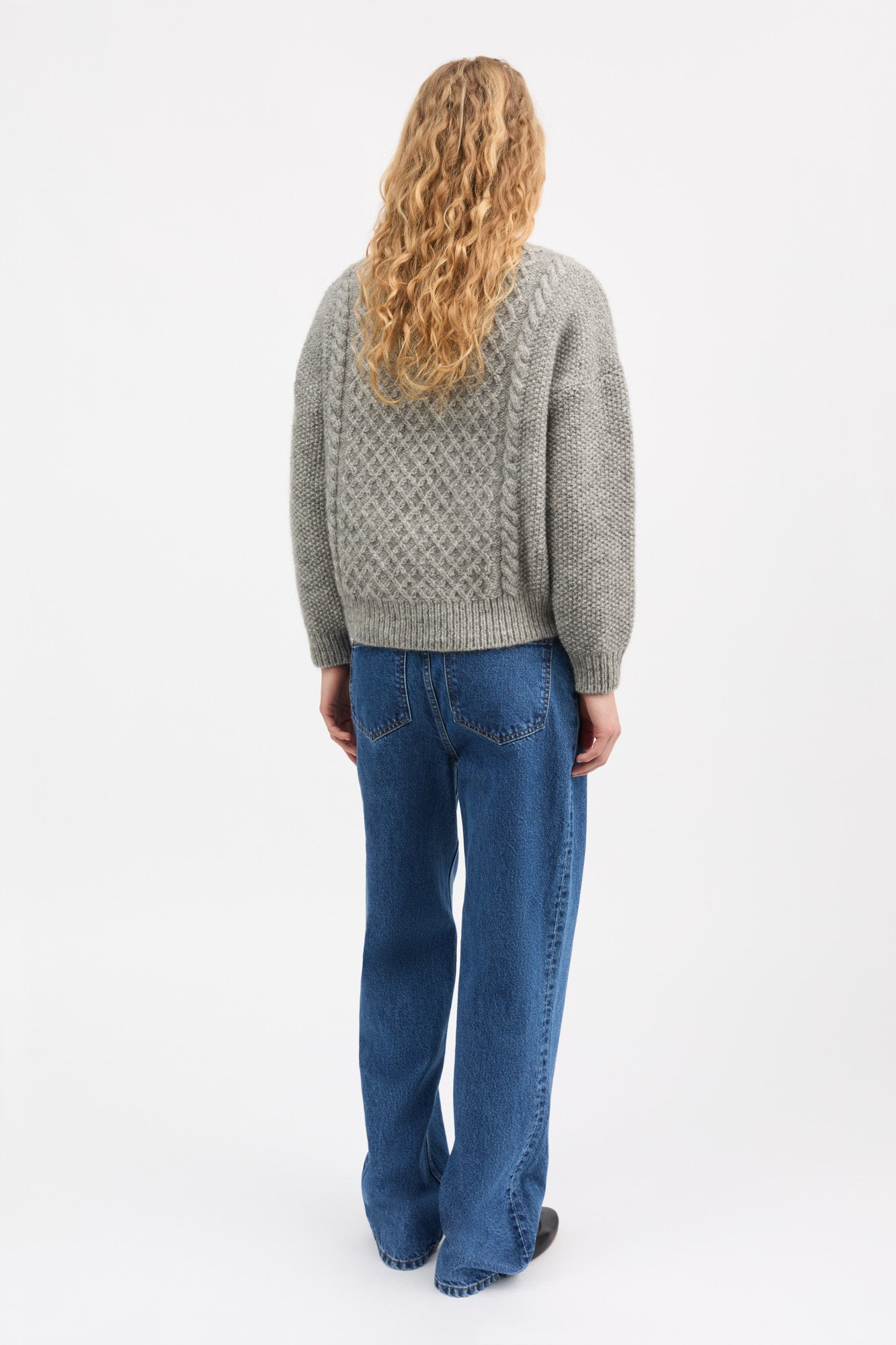 Skall Studio Sophie knit Knit Light grey