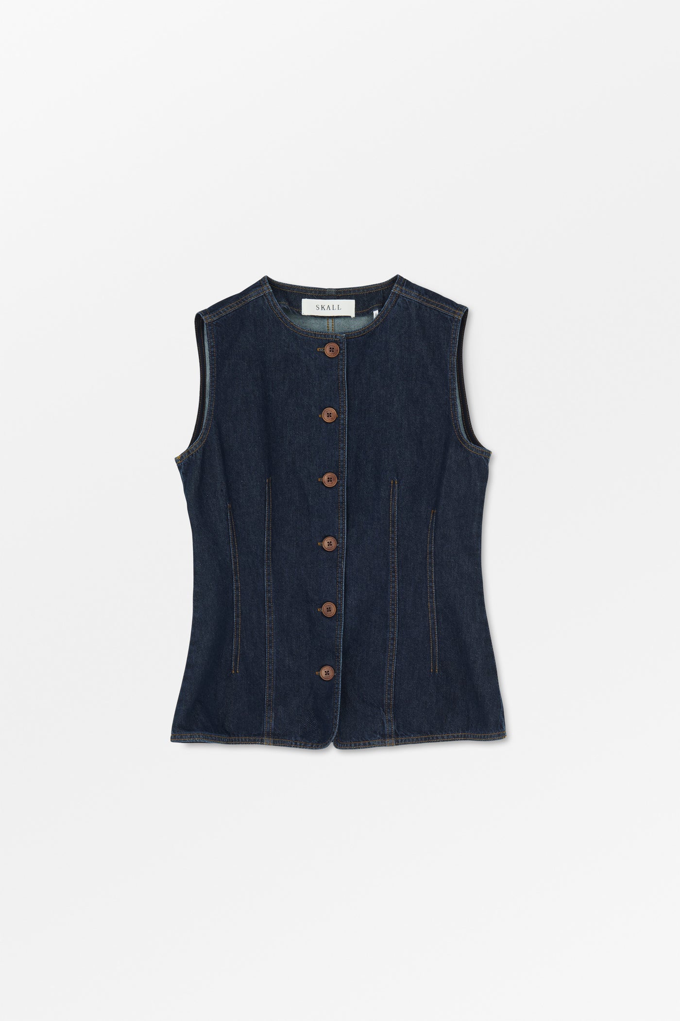 Skall Studio Tammy vest Vest Indigo blue