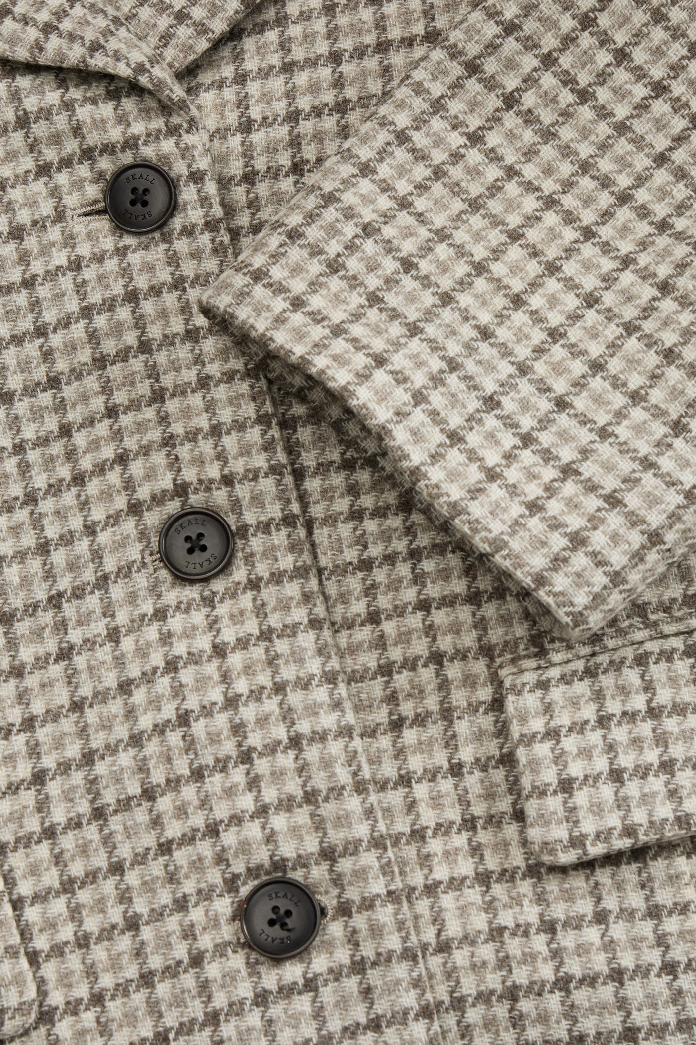Skall Studio Tempest coat Coat Brown/grey small heritage check
