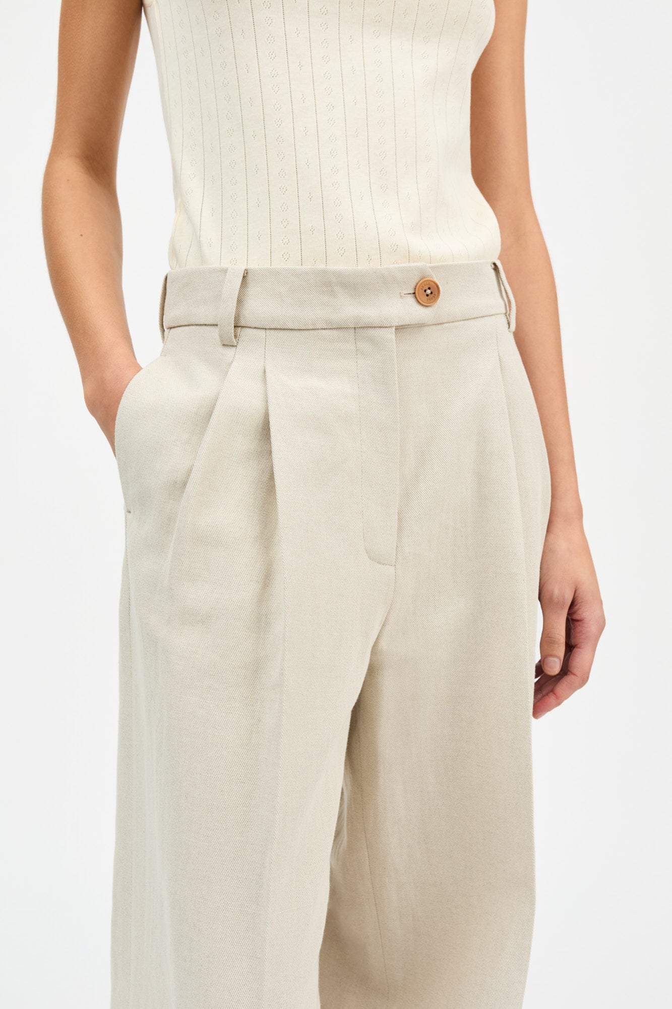 Skall Studio Thomas trousers Trousers Natural