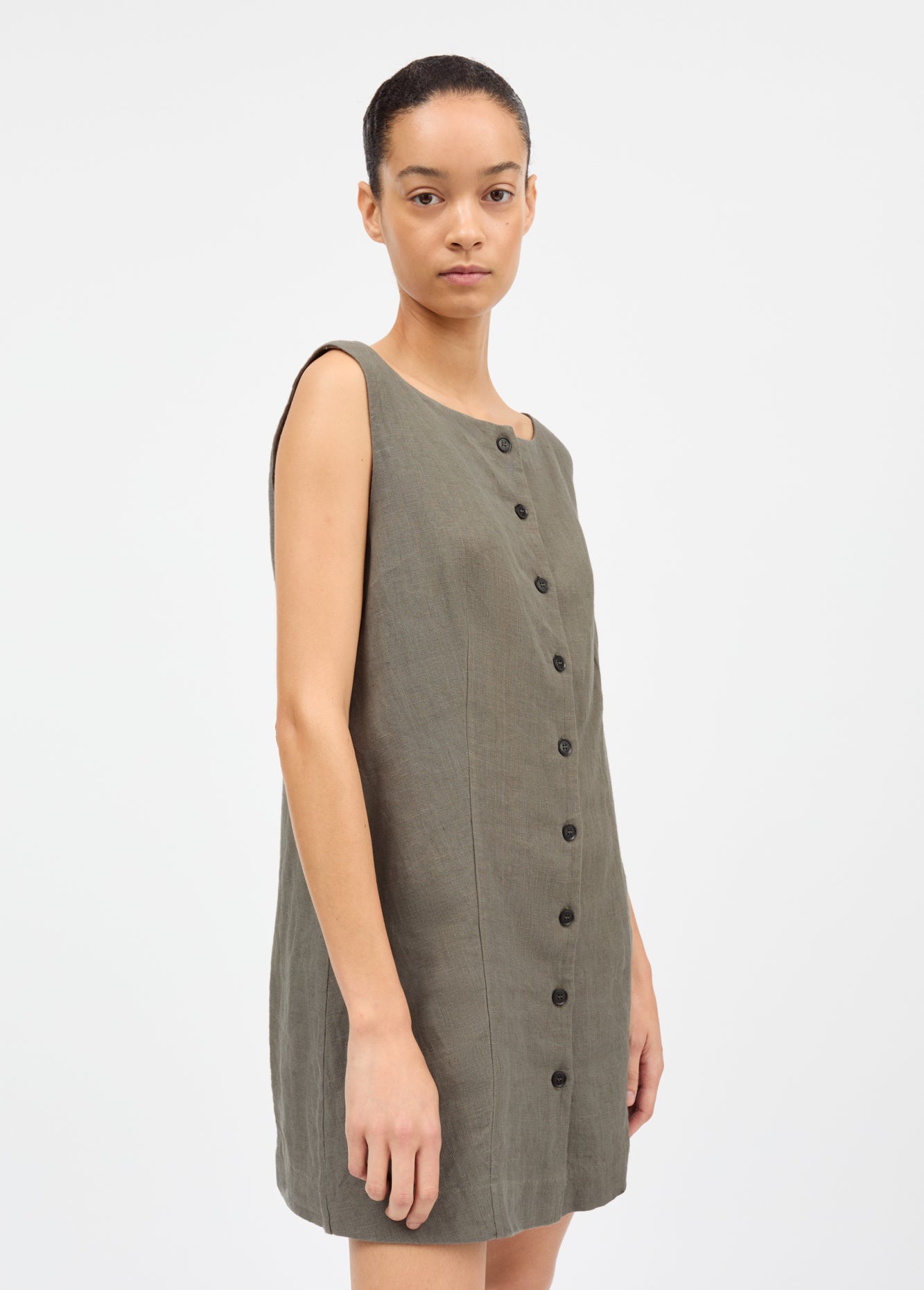 Skall Studio Vetiver dress Dress Khaki