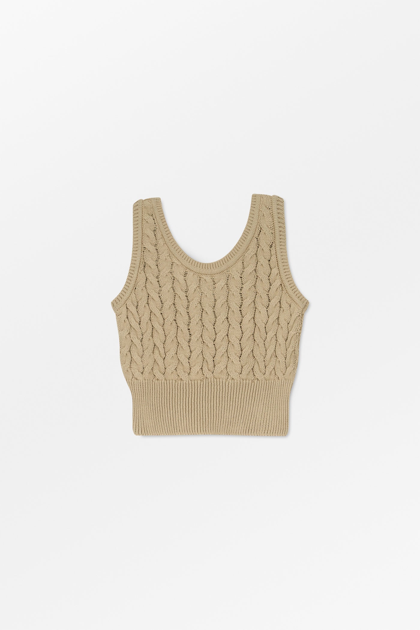 Skall Studio Wavy top Jumper Warm beige