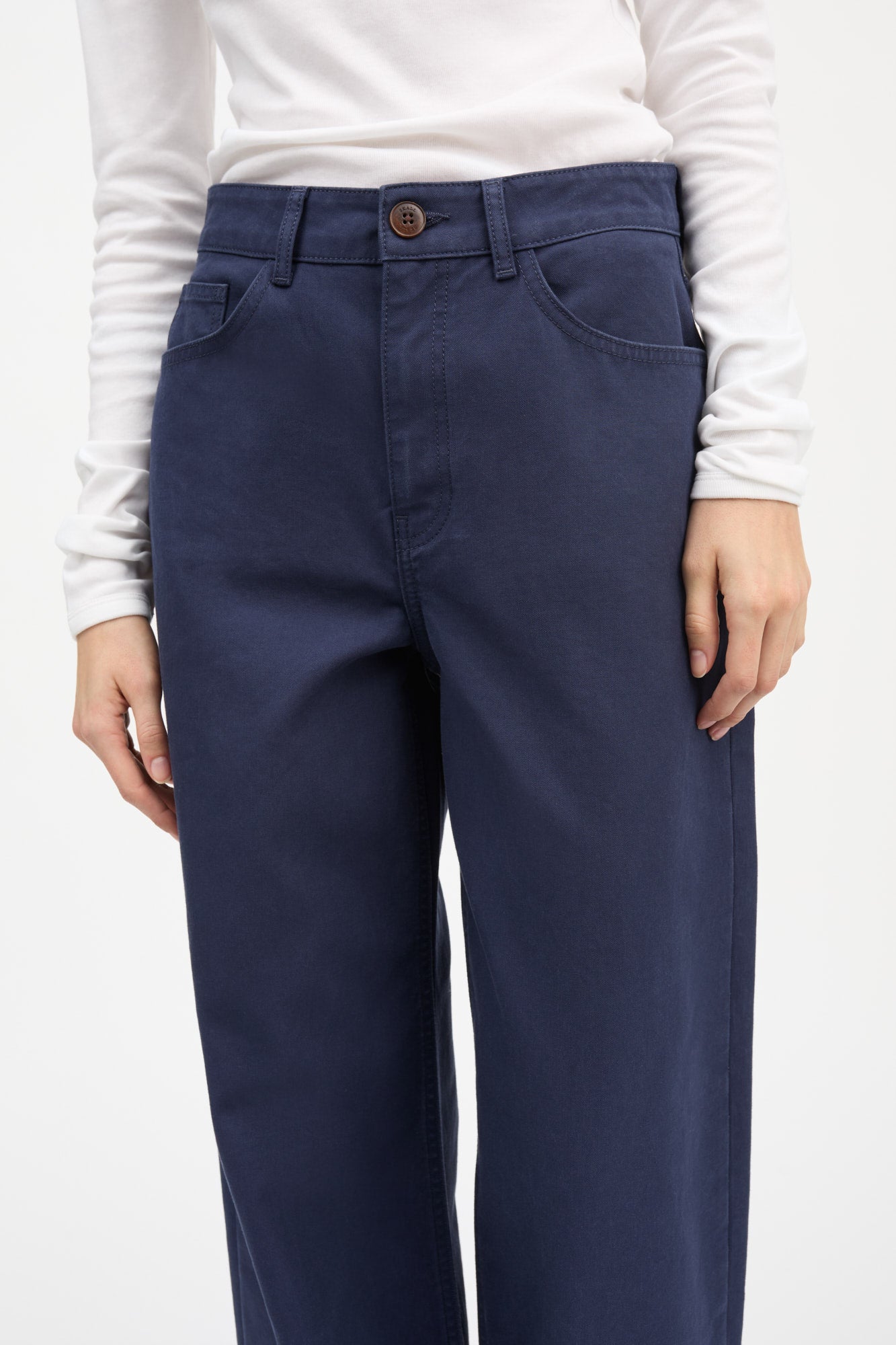 Skall Studio Wesley trousers Pants Evening blue