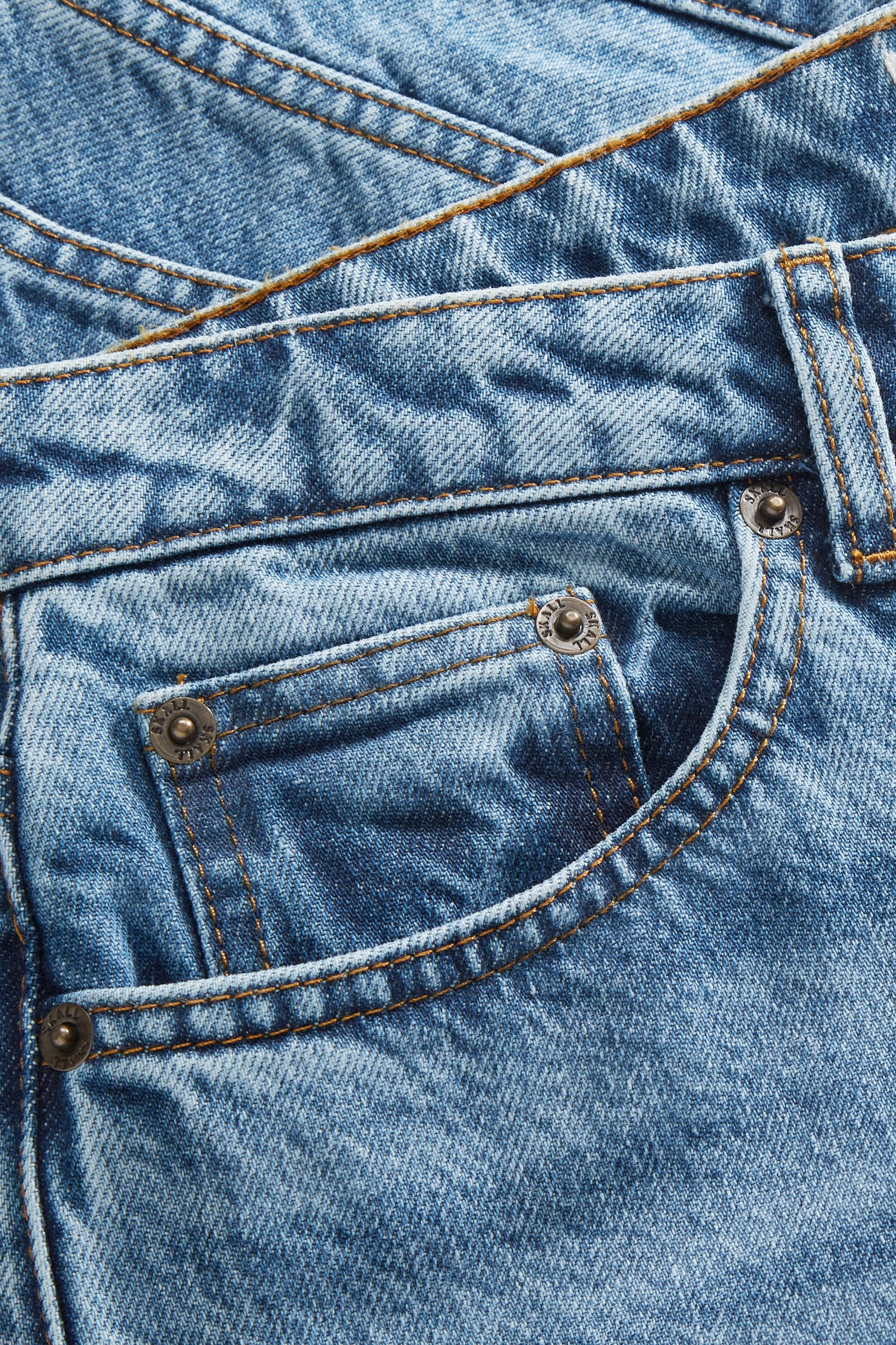 Skall Studio Willow wide jeans Jeans Worn mid blue