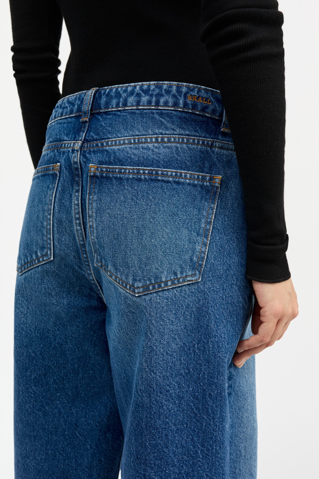 Skall Studio Willow wide jeans Jeans Vintage washed blue