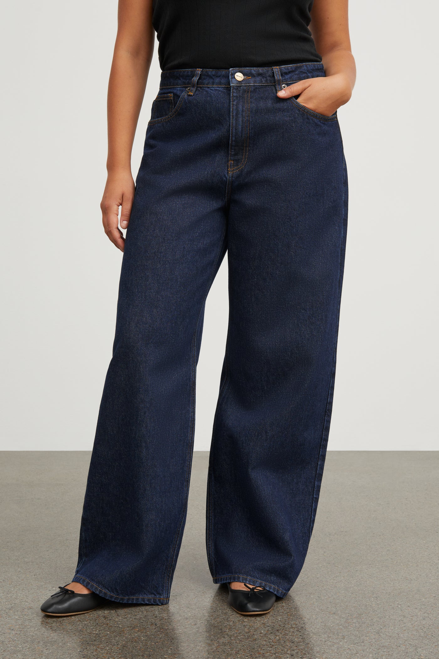 Skall Studio Willow wide jeans Jeans Indigo blue