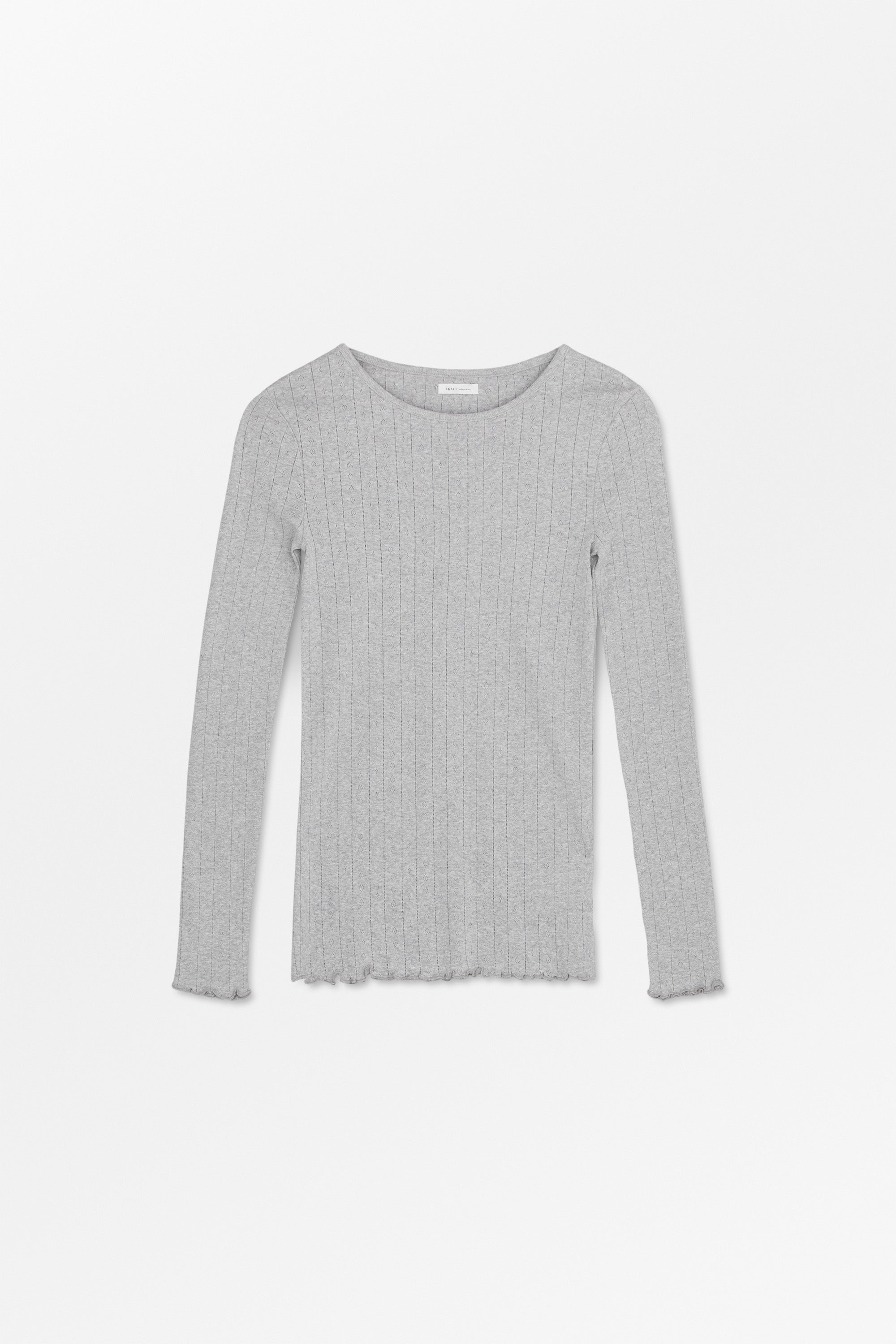 Skall Studio Edie blouse Blouse Grey melange